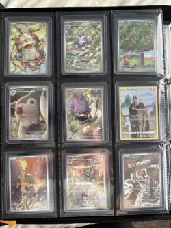 Pokemon Card Collection Toploader Binder IRs, SIRs, EX, M, GX 165-Cards Total - Image 3