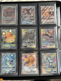 Pokemon Card Collection Toploader Binder IRs, SIRs, EX, M, GX 165-Cards Total - Image 5