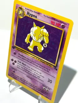 Hypno 23/62 Pokemon Card TCG Fossil First Edition Non Holo LP - Image 3