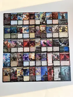 Magic the Gathering FINAL FANTASY Lot Of 50 Cards - Image 1