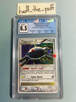POKEMON - CGC 8.5 - MAGNEZONE LV.X - 142/146 - LEGENDS AWAKENED GRADED CARD PSA - Image 1