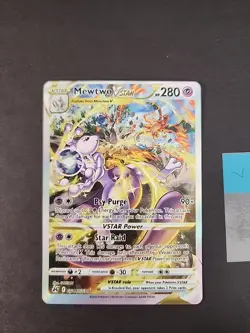 Mewtwo VSTAR Crown Zenith: Galarian Gallery Ultra Rare Card #GG44/GG70 - Image 1