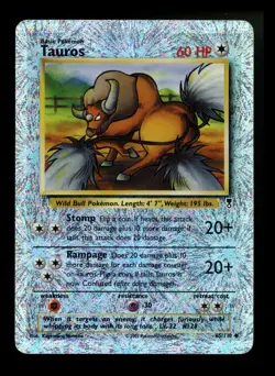Tauros 65/110 Legendary Collection 2002 Reverse Holo Pokemon Card TCG - Image 1