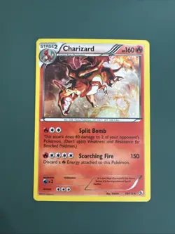Charizard 19/113 Legendary Treasures Holo Card 2014 Charizard EX Pokemon - Image 1