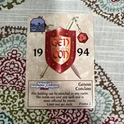 Sealed Spellfire Promo Pack Gen Con 1994 TSR CCG Trading Card Game New D&D RPG - Image 2