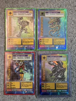 Digimon Digi Battle Booster Series 1 & 2 Cards (93/108) Holos Gold Letter Lot - Image 4