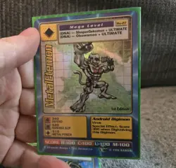 Digimon Digi Battle Booster Series 1 & 2 Cards (93/108) Holos Gold Letter Lot - Image 5