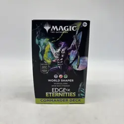 MTG Edge of Eternities WORLD SHAPER Commander Deck Brand New Sealed! - Image 1