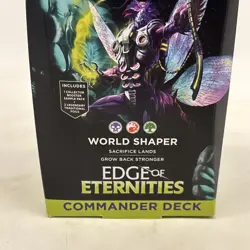 MTG Edge of Eternities WORLD SHAPER Commander Deck Brand New Sealed! - Image 4