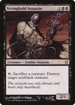 2x Stronghold Assassin Commander 2013 LP MTG - Image 1