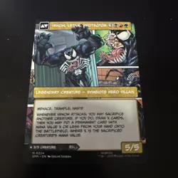 Eddie Brock (0224) (Borderless) Marvel's Spider-Man MTG NM Nom-foil - Image 2