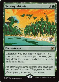 Terrasymbiosis R Edge of Eternities 210 LP-NM MTG - Image 1