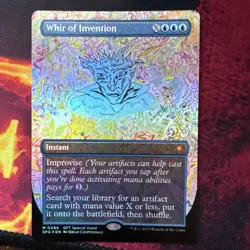 Whir of Invention (Borderless) #86 (Foil) (NM) Special Guests SPG Magic MTG - Image 1