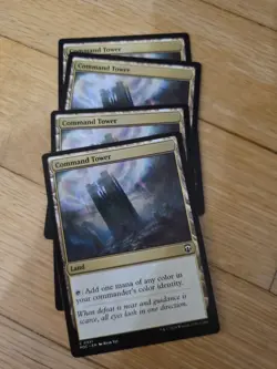 Mtg Command Tower X4: Commander - Image 1