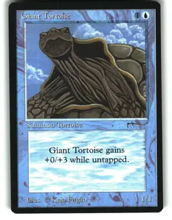 Magic The Gathering - Arabian Nights Giant Tortoise Common 1993 - Image 1