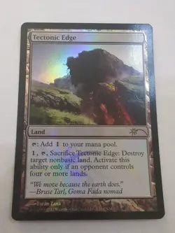 MTG FNM Promos Tectonic Edge Foil 3/12 Lp - Image 1