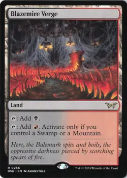 Blazemire Verge R Duskmourn: House of Horror 256 NM - Image 1