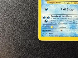 Pokemon TCG Misty's Seadra Holo Rare Gym Heroes Prerelease 9/132 Near Mint NM - Image 4