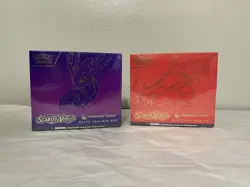 Pokemon Center Exclusive Scarlet and Violet Base ETB Set - Brand New Sealed 820650853418 - Image 1