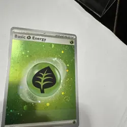 Pokemon 151 Holo Grass Energy Quad Swirl Galaxy Cosmo Foil Variant - 4 Swirls - Image 3