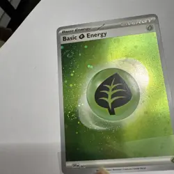 Pokemon 151 Holo Grass Energy Quad Swirl Galaxy Cosmo Foil Variant - 4 Swirls - Image 4