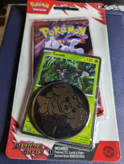Pokemon Destined Rivals Checklane Blister-Eevee Promo-Factory Sealed - Image 1