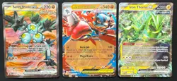 Pokemon TCG Ex Lot - Mega Lucario, Sandy Shocks, Iron Thorns - Image 1