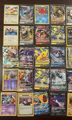 Pokemon, EX, V, Gx, Break, Promos & Vintage Lot Of 40 LP - MP Mostly English - Image 2