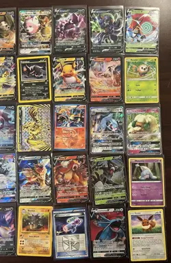 Pokemon, EX, V, Gx, Break, Promos & Vintage Lot Of 40 LP - MP Mostly English - Image 3