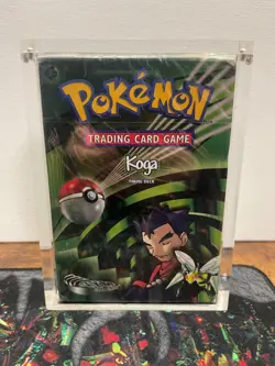 Pokemon TCG Koga Theme Gym Challenge Sealed (Nintendo Wizards of The Coast 1999) - Image 1