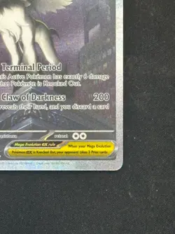 Pokemon TCG Mega Absol Ex 180/132 Special Illustration Rare Mega Evolution NM - Image 5