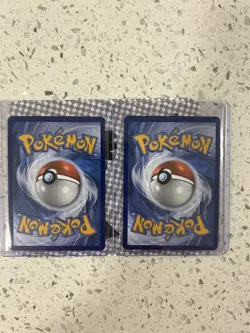 Gothitelle 211 Promo Pokemon White Flare Illustration Rare NM Lot of 2 Stickers - Image 2