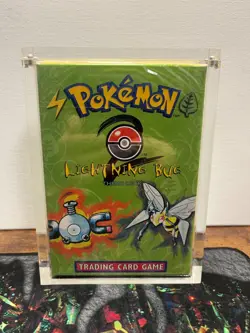 Pokemon TCG Lightning Bug Base Set 2 Theme Deck Sealed Wizards of The Coast 1999 - Image 1