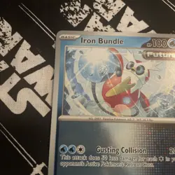 Iron Bundle 55/191 Surging Sparks Reverse Holo Uncommon Pokemon Light Play+ - Image 5