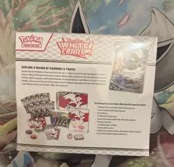Pokemon TCG SEALED White Flare Elite Trainer Box Set & Booster Box - Image 2