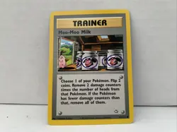 Pokemon Neo Genesis Set COMMON Moo-Moo Milk 101/111 - Near Mint (NM) Condition - Image 2