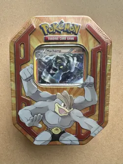 Pokemon TCG Champions Machamp Collectible Tin (2016) 820650102851 - Image 1