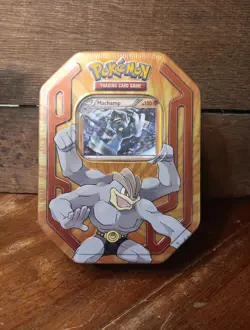 Pokemon: 2016 Pokemon Champions Machamp Tin 820650102851 - Image 1