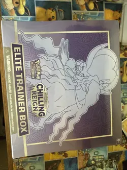 Pokemon Sword & Shield Chilling Reign Elite Trainer Box TCG / Factory Sealed / - Image 1