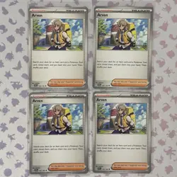 [4x Playset] Arven 166/198 Sv01: Scarlet & Violet Base Set - Pokemon TCG - Image 1