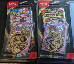 Pokemon TCG Mega Evolution Single Pack Booster Blister Set - Drifloon & Drifblim - Image 1