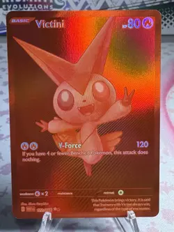 Victini 172/086 White Flare Scarlet & Violet Secret Rare Pokemon TCG - Image 1