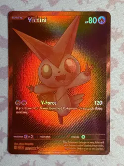 Victini 172/086 White Flare Scarlet & Violet Secret Rare Pokemon TCG - Image 3