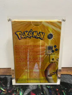 Pokemon TCG Lt. Surge Gym Heroes Theme Deck Sealed (Wizards of The Coast 1999) - Image 3
