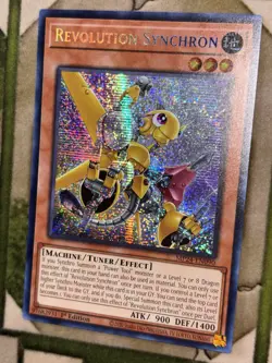 YuGiOh REVOLUTION SYNCHRON Prismatic Secret Rare MP24-EN090 - Image 1
