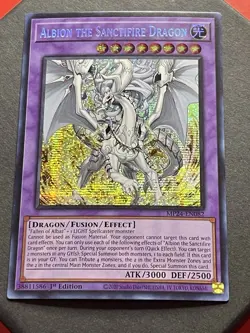 Albion The Sanctifire Dragon | MP24-EN082 | Prismatic Secret Rare | NM | YuGiOh! - Image 3