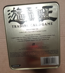 Yu-Gi-Oh Joey Wheeler Jinzo Tin Kon Collectible Tin EMPTY - Image 2