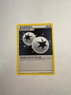 Double Colorless Energy 111/119 XY Phantom Forces - LP Pokemon Card - Image 1