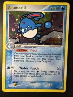 Azumarill 1/109 Team Rocket Returns Reverse Holo 2004 Pokemon Card NM - Image 1