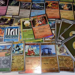 Pokemon Modern English Bulk Card Lot, Includes lots of Holo/Reverse and Nonholos - Image 3